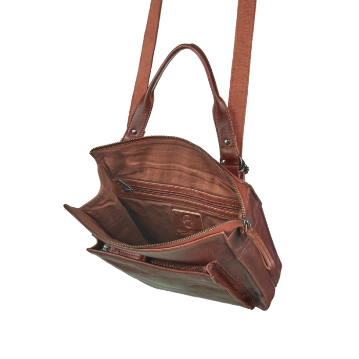 POCKET BACKPACK BURNED COGNAC